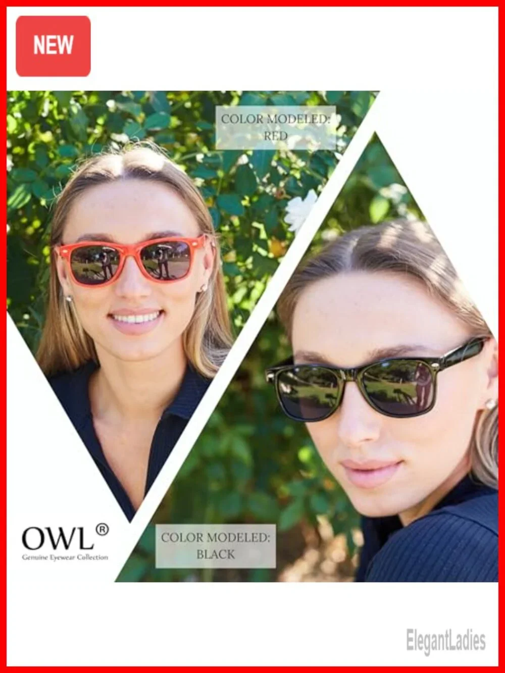 3 Pack Retro Rectangular Sunglasses with UV400 Protection